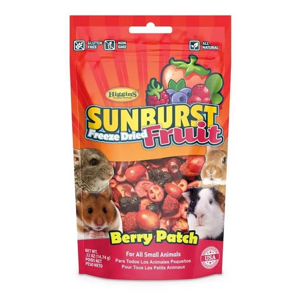 .52 oz. Higgins Sunburst Freeze Dried Fruit Berry Patch - Treats